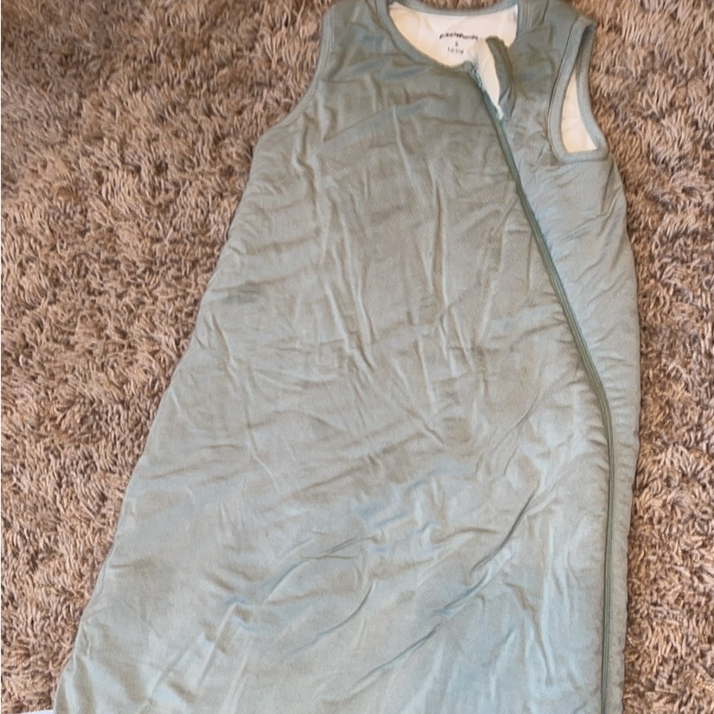 Bubble panda sleep sac in sage